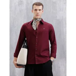 WROGN Men Comfort Slim Fit Casual Shirt-picture-16