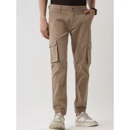WROGN Men Cotton Cargo Style Joggers-picture-33