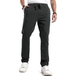WROGN Men Cotton Regular Fit Track Pants-picture-33
