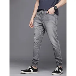 WROGN Men Heavy Fade Stretchable Jogger Jeans-picture-20
