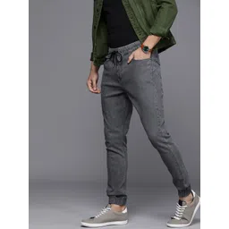 WROGN Men Heavy Fade Stretchable Joggers-picture-16