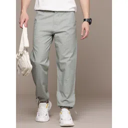 WROGN Men Loose Fit Chinos Trousers-picture-26