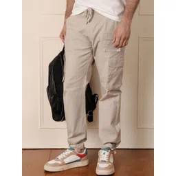 WROGN Men Loose Fit Trousers-picture-21