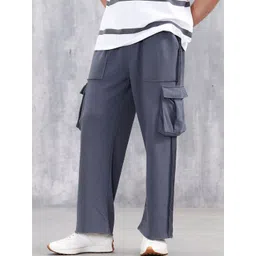 WROGN Men Mid-Rise Track Pants-picture-34