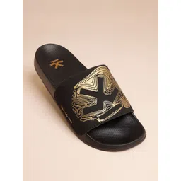 WROGN Men Printed Sliders-picture-34