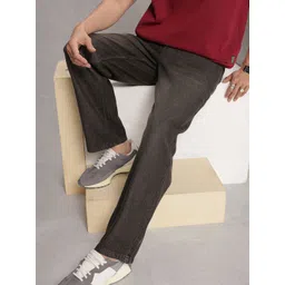 WROGN Men Pure Cotton Loose Fit Light Fade Jeans-picture-18