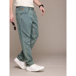 WROGN Men Relaxed Fit Heavy Fade Stretchable Jeans-picture-18