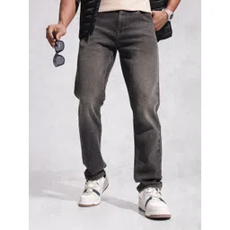 WROGN Men Relaxed Fit Mid-Rise Light Fade Stretchable Jeans-picture-38