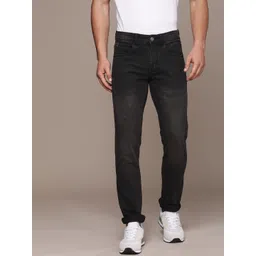 WROGN Men Slim Fit Light Fade Stretchable Jeans-picture-11