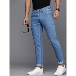 WROGN Men Slim Fit Mid-Rise Stretchable Jeans-picture-34