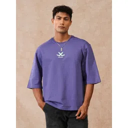 WROGN Men Solid Round Neck T-shirt-image-30