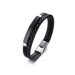 WROGN Men Wraparound Leather Bracelet image 2