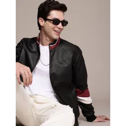 WROGN Mock Collar Biker Jacket-picture-18