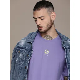 WROGN Round Neck Oversized Fit Drop-Shoulder T-shirt-picture-24