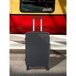 WROGN Textured Hard-Sided HRD Medium Trolley Suitcase 55 L-picture-14