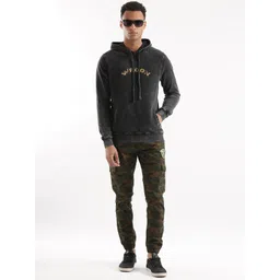 WROGN Typography Printed Hooded Cotton Sweatshirt image 3