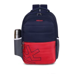 WROGN Unisex Colourblocked Large Laptop Backpack with Zip Closure-picture-29