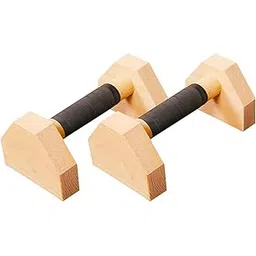 wudory WODORY Push Up Bars Stands, 1 Pair Wooden Parallettes Gravity Fitness, Mini Handle Pumps, Push Ups for Fitness, Gymnastics, Aerobics-picture-40