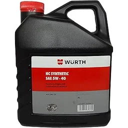 Wuerth 5W-40 HC Synthetic Car Engine Oil (4 L)-picture-36