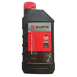 wuerth Wurth 4T Engine Oil 1 L Viscosity 20W-40 For Hero-Honda, Honda, Bajaj, TVS, Kawasaki and Royai Entield Motorcycles-picture-24