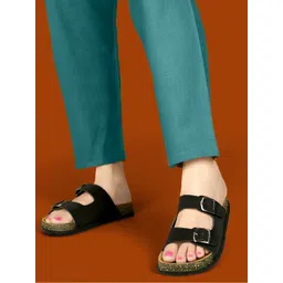 WULONG Women Open Toe Flats-picture-27