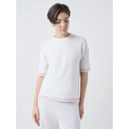 Wunderlove by Westside Off-White Solid Top-picture-16