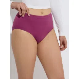 Wunderlove by Westside Purple Solid Full Brief-picture-38