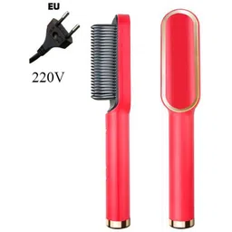 WunderVoX 2 In 1 Heating Curler Straightener Comb Styler Hair Straightning Iron VII-69JU-2 In 1 Heating Curler Straightener Comb Styler Hair Straightning Iron Hair Styler-picture-14