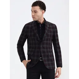 WYRE Men Checked Single-Breasted Blazers-picture-24