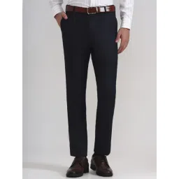 Wyre Navy Slim Fit Trousers-picture-40