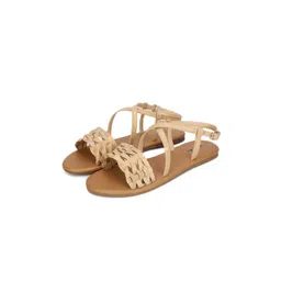 WZAYA Open Toe Flats With Backstrap-picture-20
