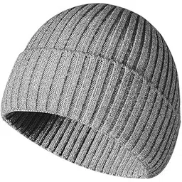 x-lent Ribbed Knit Beanie - Soft & Warm Winter Hat for Men & Women | Unisex Stretchable Thermal Cap for Cold Weather | for Outdoor Activities, Skiing, and Casual Wear-picture-32