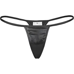 x-night Women's Faux Leather T-Back G-String Thong Sexy Panty-picture-28