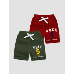 x2o Boys Pack of 2 Printed Mid-Rise Shorts-picture-12