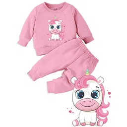 x2o Kids Graphic Printed Long Sleeves T-shirt with Pyjamas-picture-33