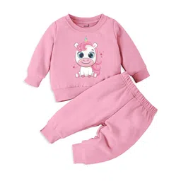 x2o Kids Graphic Printed Sweatshirt With Jogger-picture-10