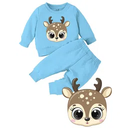 x2o Kids Printed T-shirt with Pyjamas-picture-22