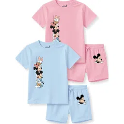 x2o Unisex Kids Printed T-shirt and Shirt with Shorts-picture-10