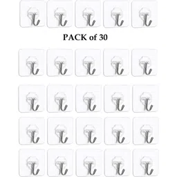 xbey Drill Free Hook Pack of 30 Swivel Hook 30-picture-23