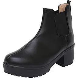 xe looks 100% Vegan Leather Attractive & Stylish Boots for Women-picture-33