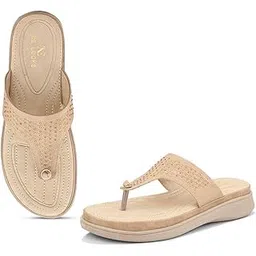 xe looks Comfortable & Stylish Orthopedic Women's Doctor Slippers – Supportive Flat Sandals with Cushioned Sole for Girls & Women-picture-23