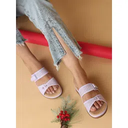 XE Looks Open Toe Flats with Buckles-picture-37