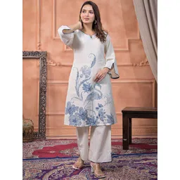 Xelov Women Printed Pure Cotton Palazzos &-picture-13