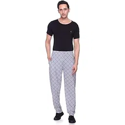 xenios Pyjama Men's | Soft Cotton Lower for Men | Elastic Waist Comfortable Nightwear Pajama-picture-15