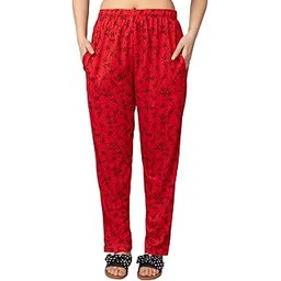 xenios Women’s Printed Lounge/Relax Pyjama-Pyj-72-Red-picture-40