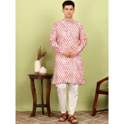 XENOR Men Geometric Printed Kurta-picture-31
