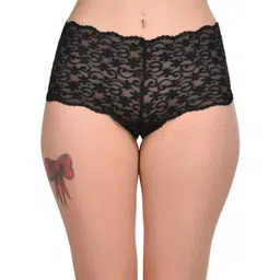 XENZA Mid Rise Boy Shorts BriefsXP-PN-05074-BK-picture-13