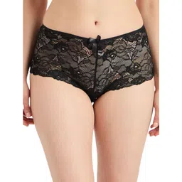 XENZA Self Design Lace Boy Short Briefs XN-PN-05059-BK-picture-16