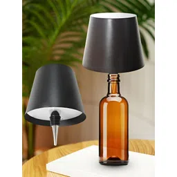 XERGY Black Wireless LED Bottle Lamp 3 -Color Dimmable Touch Light (Bottle Not Included)-picture-17