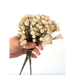 XERGY Cream & Green 4 Pieces Gypsophilia Artificial Flowers-picture-18